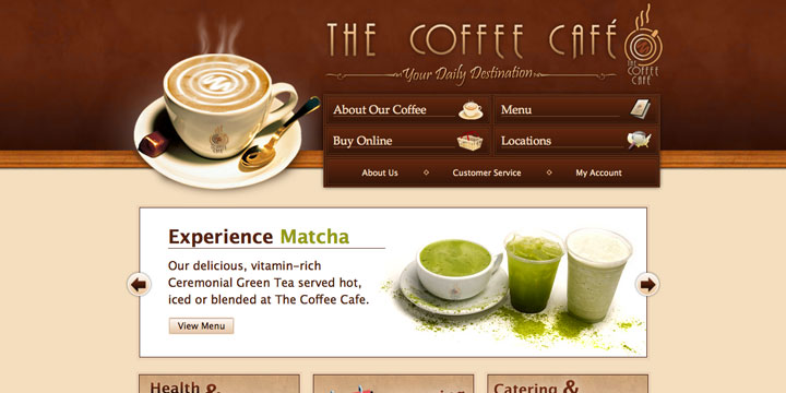 www.coffeeteawine.com screenshot