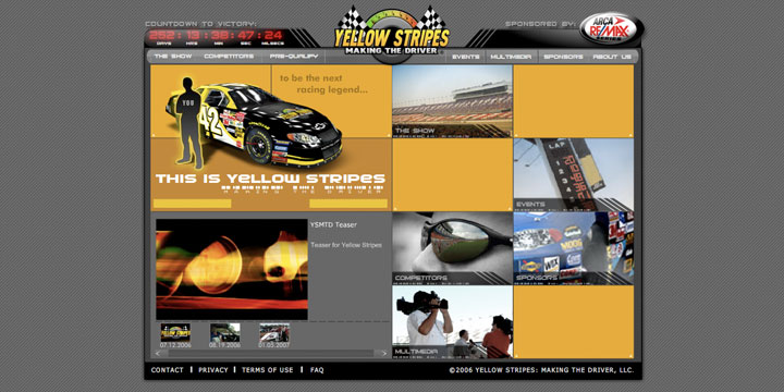 www.yellowstripesmakingthedriver.com screenshot